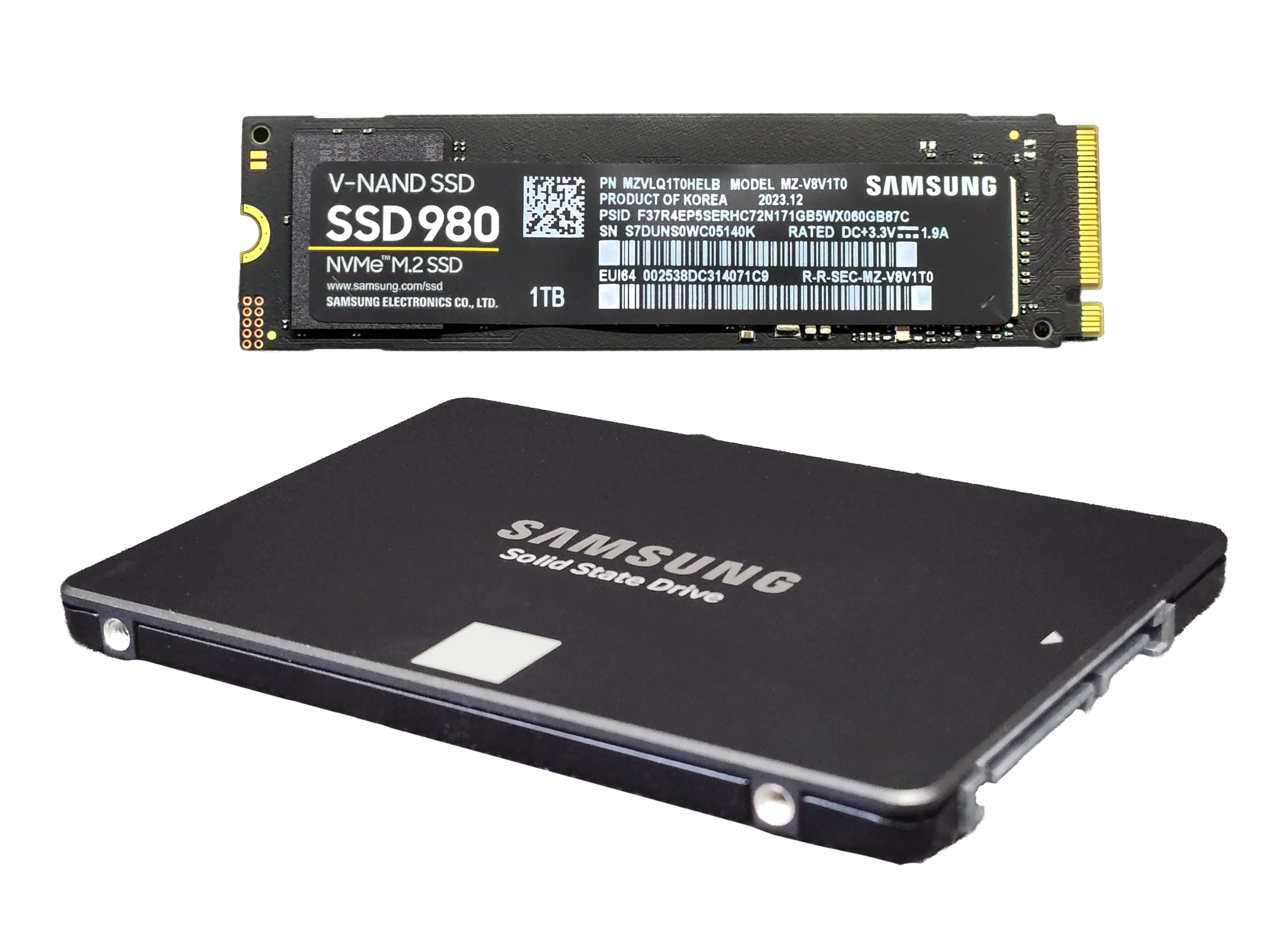 Storage Drive (NVMe + 2.5)