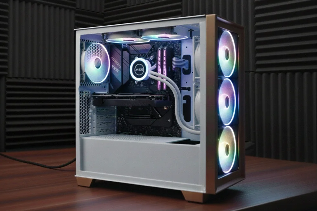 White Custom build Complete